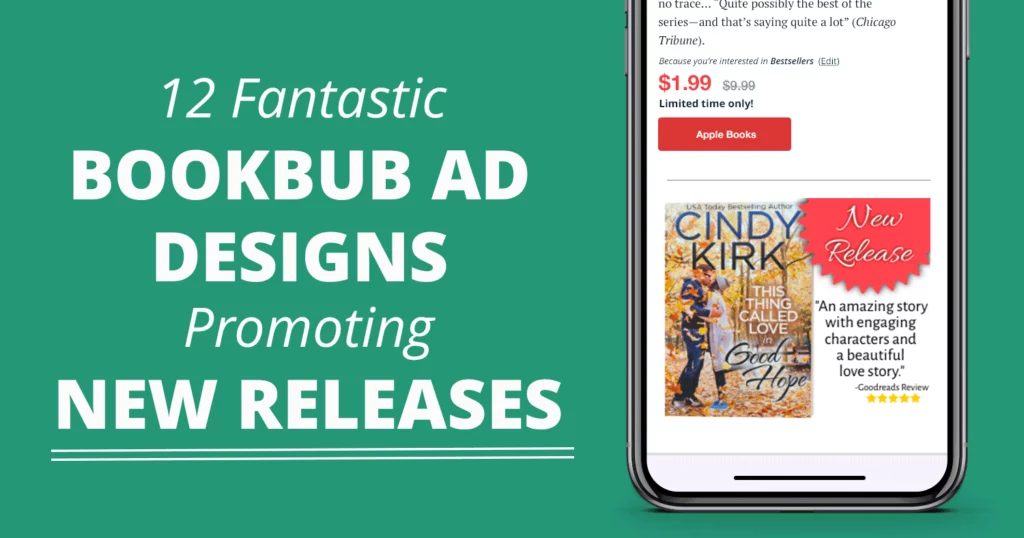 12 BookBub Ad Designs for Promoting New Releases